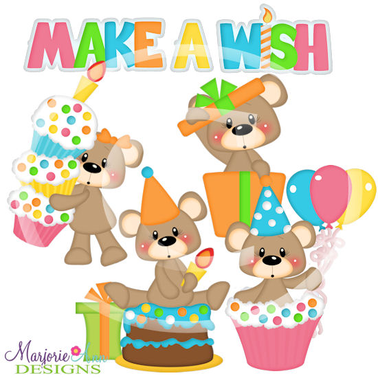 Franklin & Frannie Make A Wish SVG Cutting Files+Clipart - Click Image to Close